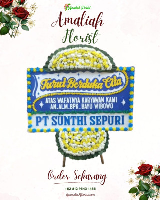 Papan Bunga Duka di Adiwerna