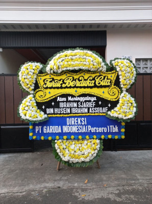 Papan Bunga Duka di Adiwerna