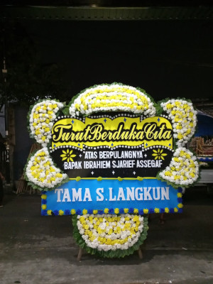 Papan Bunga Duka di Adiwerna