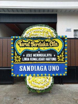Papan Bunga Duka di Adiwerna